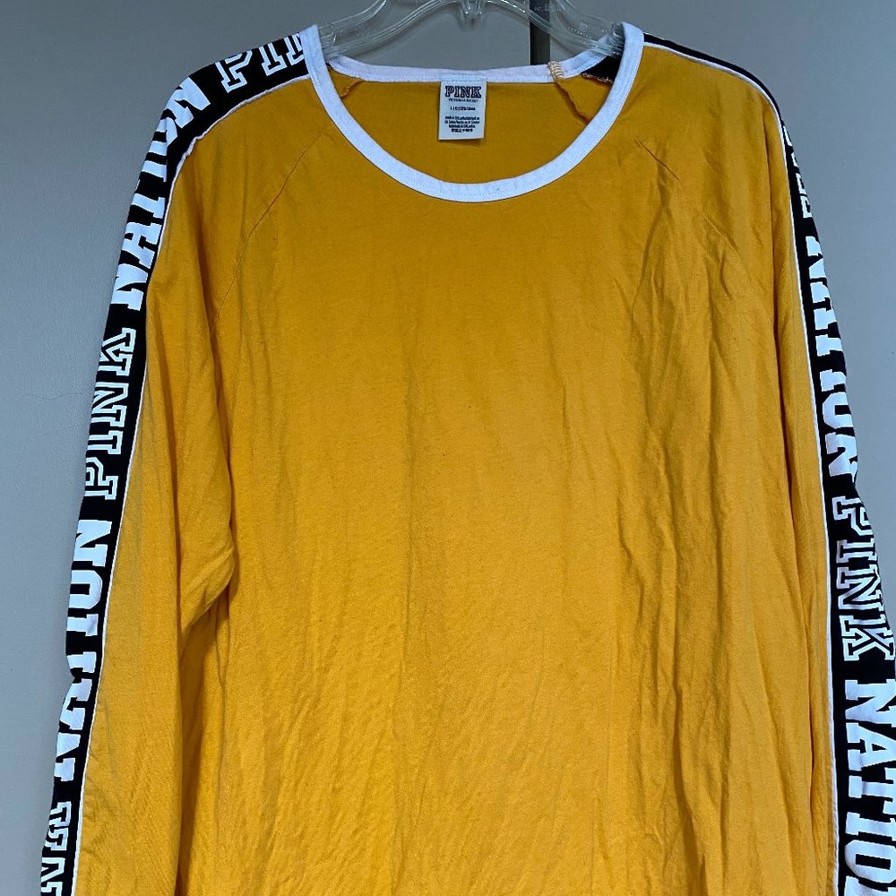 PINK Long sleeve tee